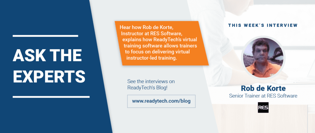 Ask the Expert: Rob de Korte with RES Software