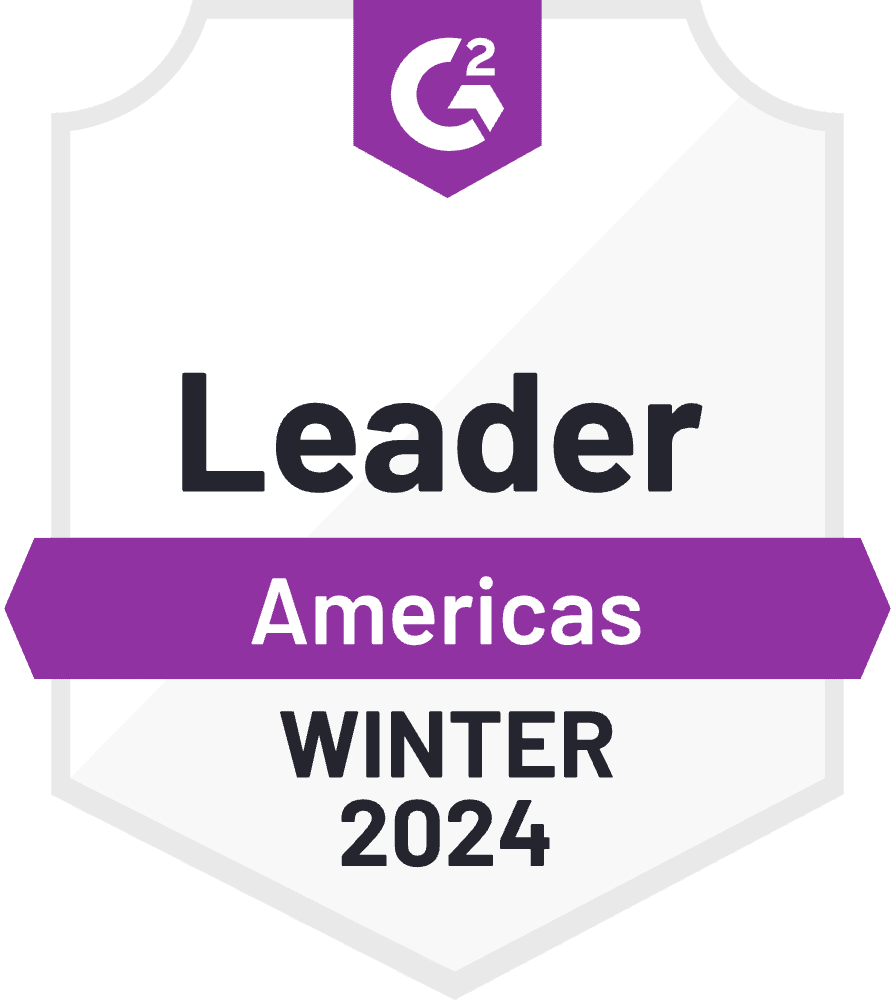 G2 Badge Leader Americas Winter 2024