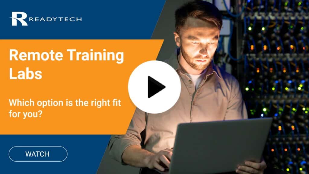 Video Poster Remote Training Labs – 3